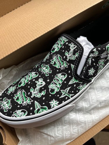 Vans tattoo flash slip - flash, slip-ons